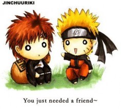 Gaara & Naruto: Friends