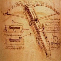 Giant Catapult, Circa 1499 by Leonardo Da Vinci
