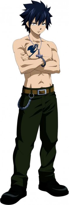 Gray Fullbuster - Fairy Tail he kinda reminds me of zak baggans from ghost adventures