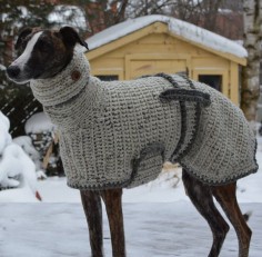 Greyhound Sweater Greyhound Coat by CTDESIGNSBESPOKEBAGS on Etsy
