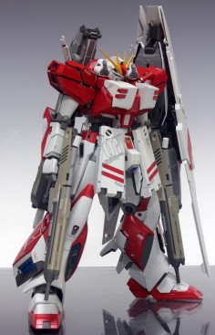 GUNDAM GUY: MG 1/100 Red Hi-Nu Gundam  - Customized Build