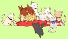 Haikyuu!! Kenma and the Cats