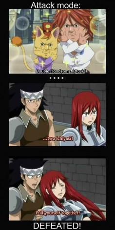Hang in there Erza! XD