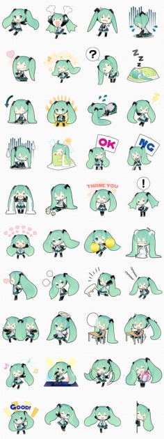Hatsune Miku - LINE Stickers