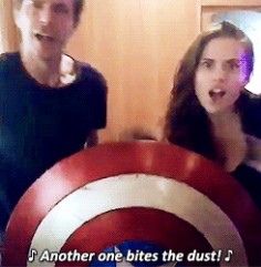 Hayley Atwell Recruited Chris Evans For The Dubsmash To End Them All