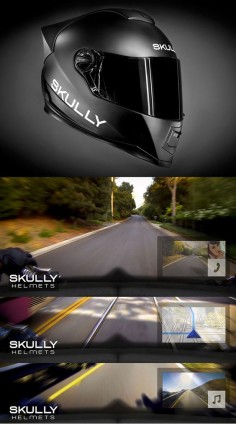 High-Tech Skully AR-1 Motorcycle Helmet So ❤️ one of these!!