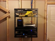 Home network rack. Full build log inside.