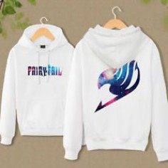 Hot Anime Fairy Tail Clothing Hooded Sweatshirt Casual Unisex Hoodie cosplay