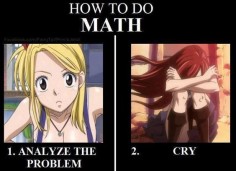 How to do math Fairy Tail style.