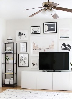 How to Hang a Gallery Wall - Homey Oh My!