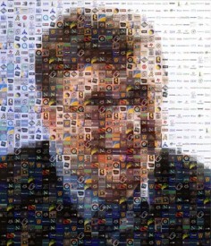 How to Make Your Own Photo Mosaics tutorial. Be a great guest book idea have a photo booth and use everyone's photos to make a photo mosaic of the guest of honor