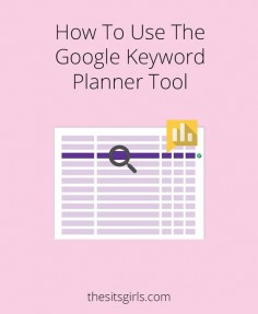 How to use the Google Keyword Planner Tool // What's the difference between a keyword and a long-tail keyword? Learn how to find the right keyword, and why you should be using long tail keywords on your blog or website for great search engine optimization.