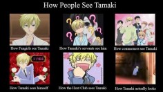 How we see Tamaki. (Ouran High School Host Club)