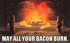 Howl's Moving Castle's Calcifer! haha this is so funny!