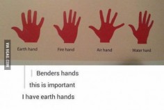I have water hands apparently