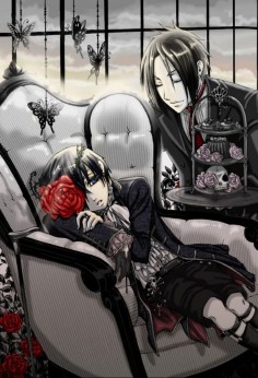 i just want to say how complicated the relationship of ciel and sebastian is sure Sebastian is his protection but in the end he will be his demise sometimes when i watched the anime i felt like Sebastian was preparing ciel adding spices and garnish and i'm sure ciel saw at times the hunger for him in Sebastians eyes I LOVE THIS ANIME SO MUCH