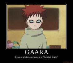 I laughed at this ;) Gaara is one of my favorite characters! #Naruto
