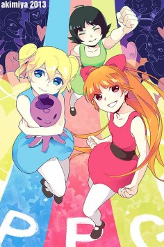 I love love love PPG :) specially in animeish art {Sugar, Spice and Everything Nice by =Akimiya on deviantART}
