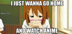 i wanna go home o__o ~ me ^__^ #anime #memes #funny #manga