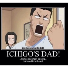 Ichigo should be Glad to have such a dad