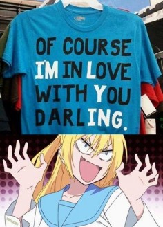 Idk about the anime thing, but I want that shirt c: