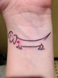 If I were ever to get a tattoo, maybe this to commemorate my little weinie