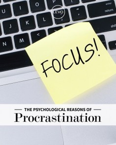 Indecision = fear of making mistake = perfectionism = fear of failure. Learn to Focus! Stop procrastinating.