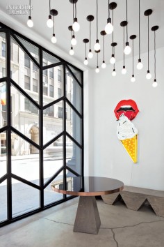 interiordesignmagazine:  When the tech and media company Black Ocean acquired a four-story, 6,500-square-foot firehouse in New York, Rafael ...