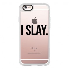 iPhone 6 Plus/6/5/5s/5c Case - I SLAY found on Polyvore featuring accessories, tech accessories, iphone case, electronics, phone cases, iphone hard cases, iphone cover case and apple iphone cases
