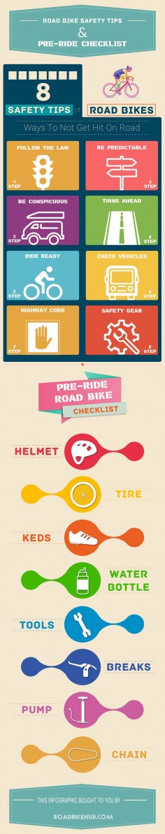 It is estimated that between 2000 and 2009 in the United States the number of regular bike commuters increased by 70 percent. The rise of bikes on the roads mean more risks for the riders. Therefore their safety is becoming an important concern regarding the car traffic. #infographics