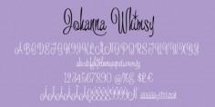 Johanna Whimsy JF font download