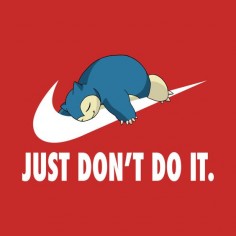 JUST DON'T DO IT. (WHITE) T-Shirt - Pokemon T-Shirt is $11 today at Ript!