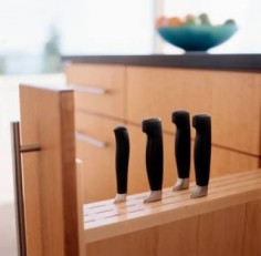 knife storage vertical kitchen - Google Search
