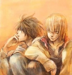 L and Mello- these two are my favorite characters in the whole show