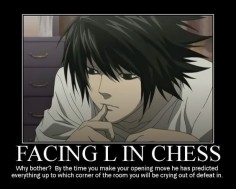 L Death Note Funny | The characters had this thought process about them, they thought ...