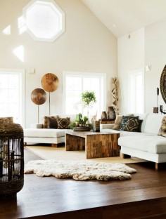 Like colors - browns, whites, green plants Like textures Like how everything works together as a cohesive design