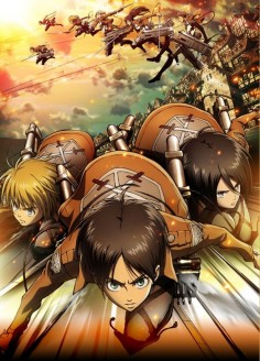 Literally just started watching attack on Titan and now I'm slowly going crazy for it :)