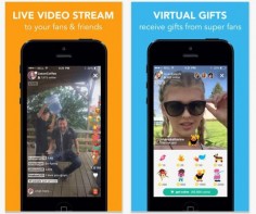 Live Video Streaming App '' Reaches #1 Spot in App Store -
