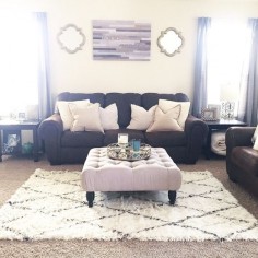 Living room. Decor from Target, TJ Maxx and Overstock.