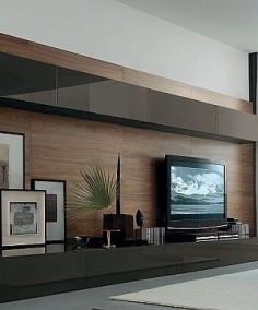 Living room wall units