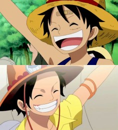 Luffy and Ace -One PIece