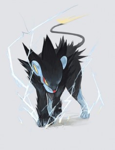 Luxray—when I had Pokémon Platinum, I caught a Shinx and it eventually evolved into this by the fifth or fourth  Just what I needed. It was so powerful, and it totally helped my starter and my water type when I was in trouble!!