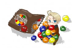 M M's by ar - Hetalia - America / Alfred F. Jones M 's are tasty I always make a wish on the green ones