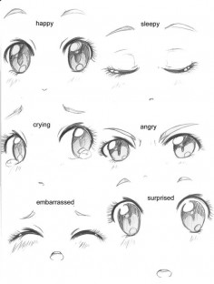 .:Manga Eyes:: Expressions:.