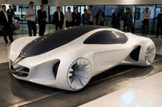 Mercedes' Biome concept car is visionary, and --at least in theory-- will be grown environmentally friendly, from a seed, like a plant.