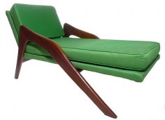 Mid Century Adrian Pearsall Craft Associates 965 CX Chaise Lounge Chair