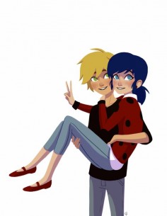 Miraculous Tales Of Ladybug And Cat Noir - Marinette and Adrien