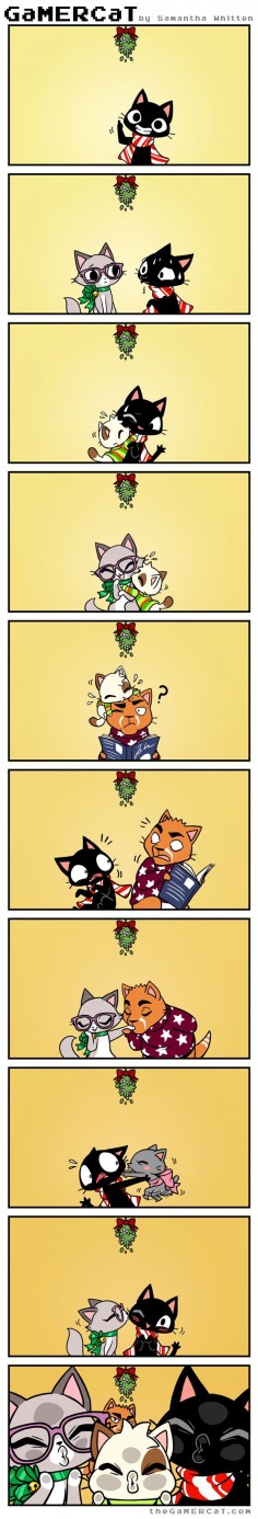 Mistletoe Mayhem I love these comics so much. lightens my day every time i see one