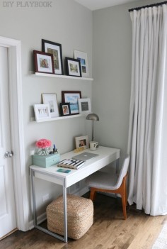Mix + Match Picture Frames from @HomeGoods to fill these ledges! #sponsored