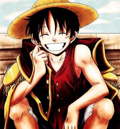 Monkey D. Luffy is probably my number 1 favorite anime 